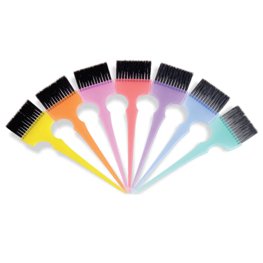 Hi Lift Multi Coloured Tint Brush 7pc