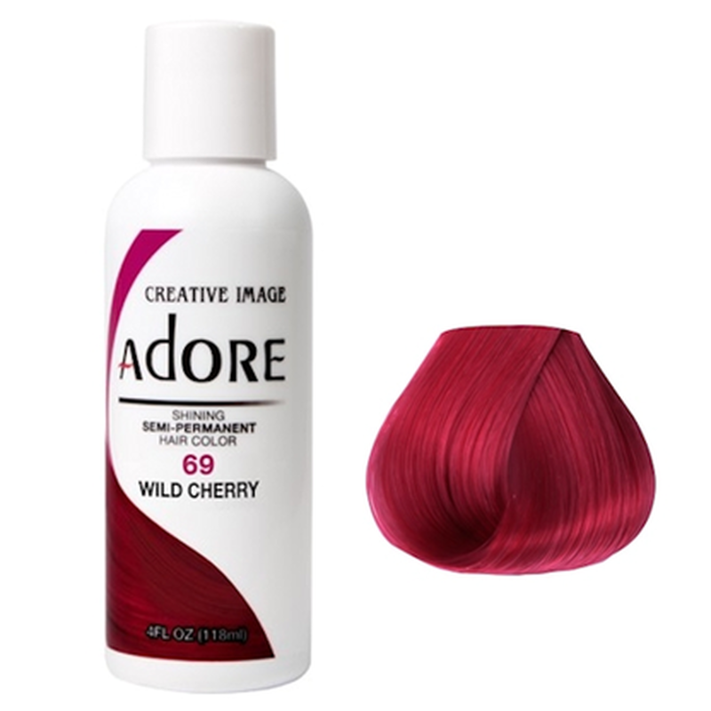 Adore Semi Permanent Hair Colour- Wild Cherry